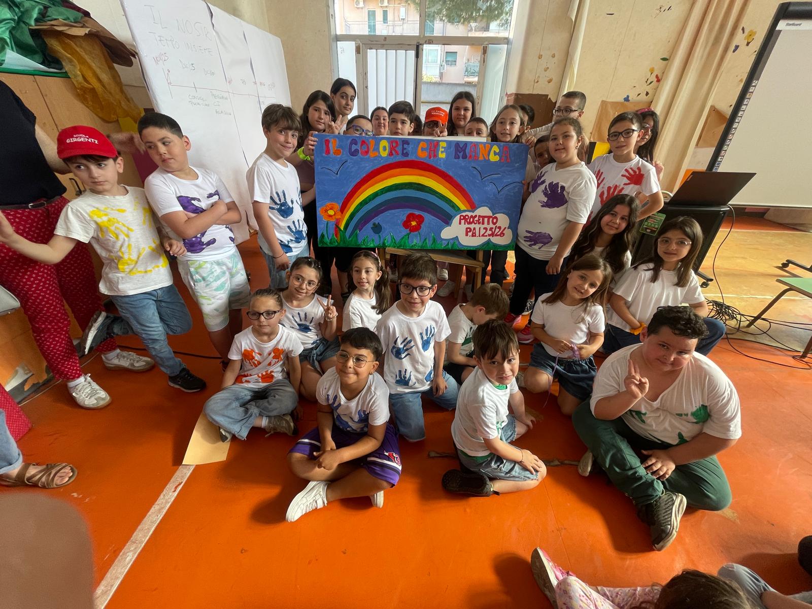 La diversità diventa un capolavoro: l’arcobaleno del Plesso Girgenti colora l’inclusione